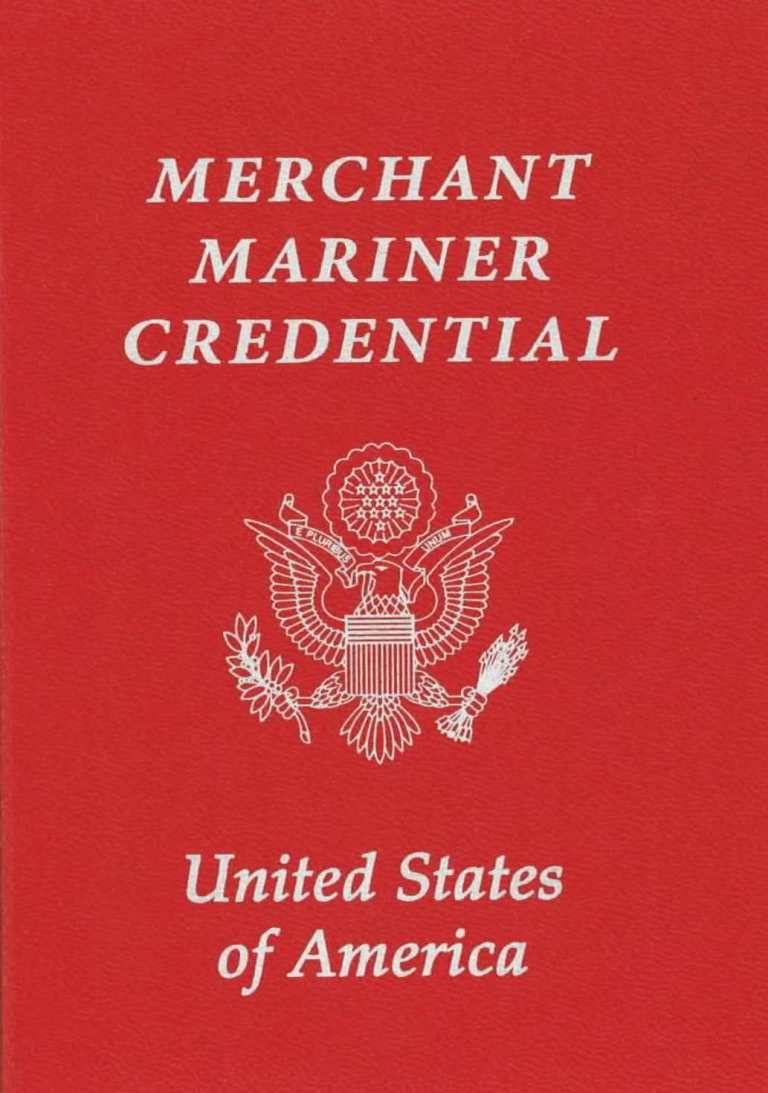 Merchant Mariner Credential (MMC)